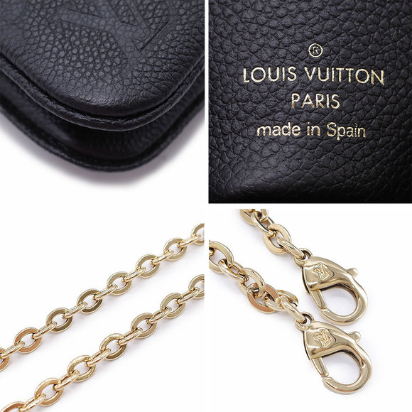 Louis Vuitton Pochette Double Zip Monogram Imprint Black - Picture 9 of 9
